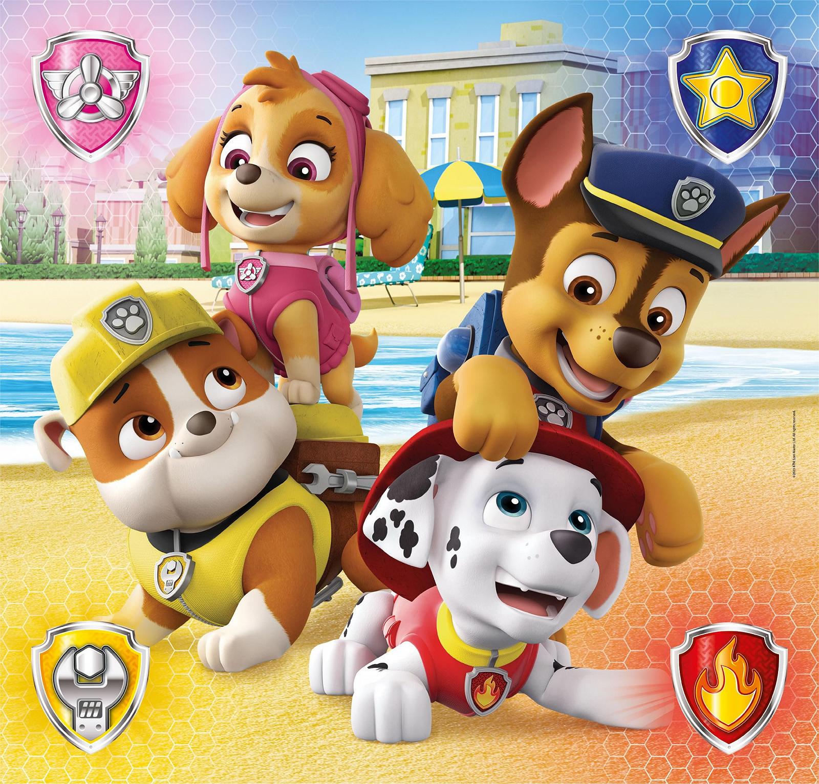 Пазл Clementoni Supercolor Paw Patrol 3 x 48 елементів 25301, фото №2