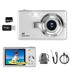 Цифровой Фотоаппарат 50MP 4K с картой SD 32GB, 16X Цифровой Зум, Аккумуляторная Батарея - Фото 1