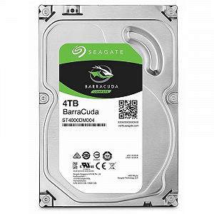 Жесткий диск Seagate BarraCuda 4ТБ 5400об/м 190 МБ/с 3.5" SATA III (ST4000DM004) - Фото 1