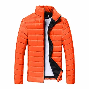 Куртка Vhersily Легка з капюшоном приталена стьобана зимова з блискавкою та кишенями - Фото 1