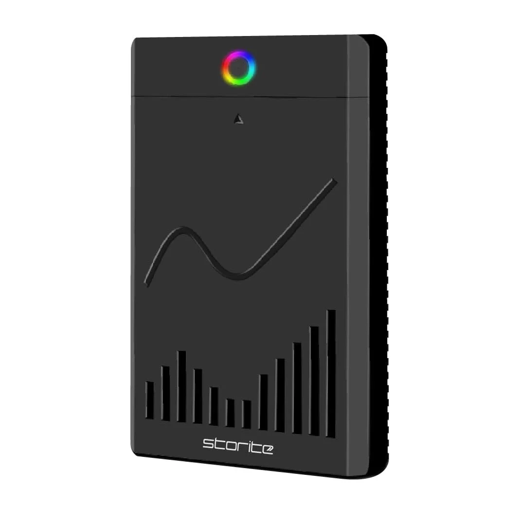 Зовнішній жорсткий диск Storite 2.5" 320 ГБ USB 3.1 Type-C Чорний, фото №1