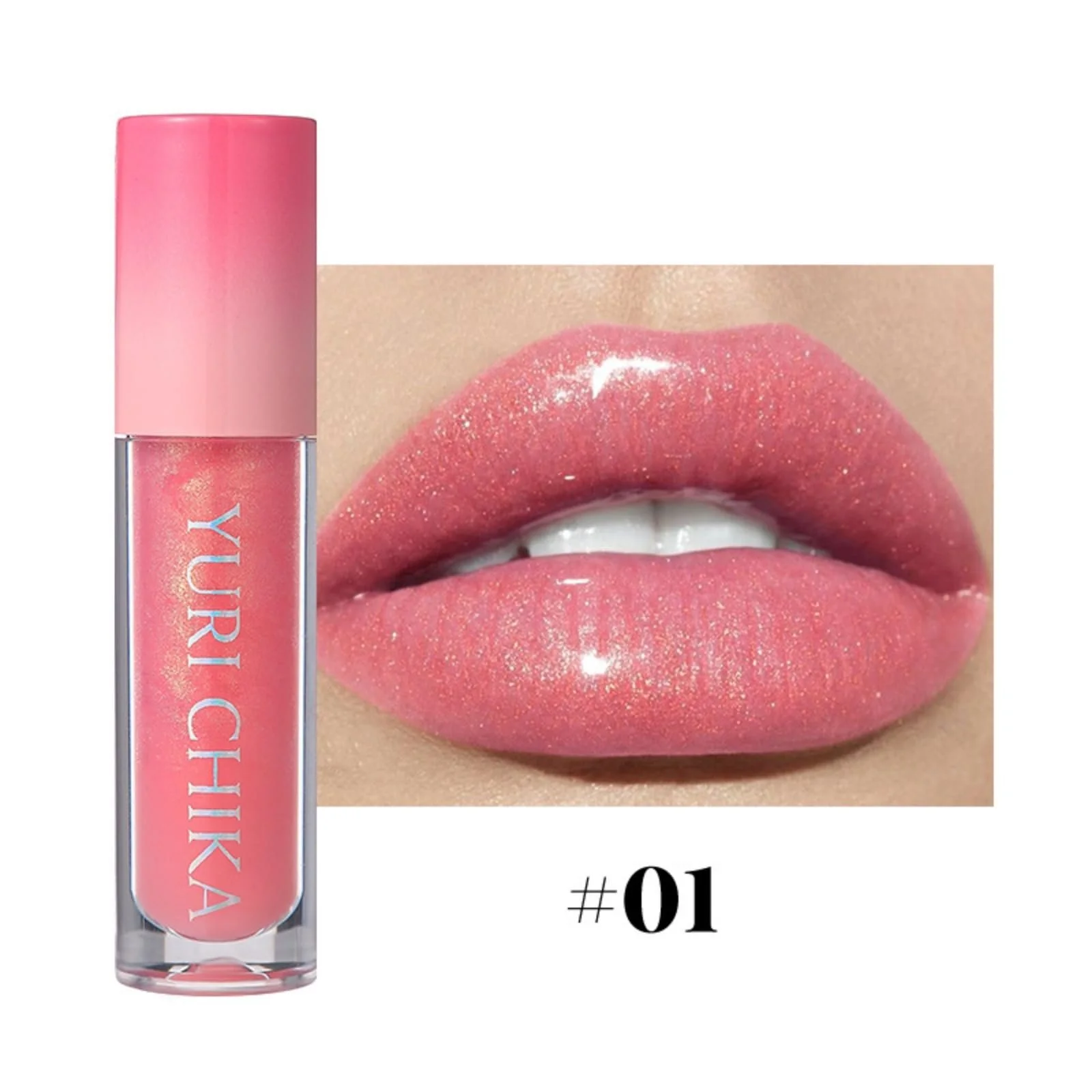 Блиск для губ Shimmering Зволожуючий Блискучий металік Водостійкий, фото №4 Блиск для губ Shimmering Зволожуючий Блискучий металік Водостійкий, фото №4