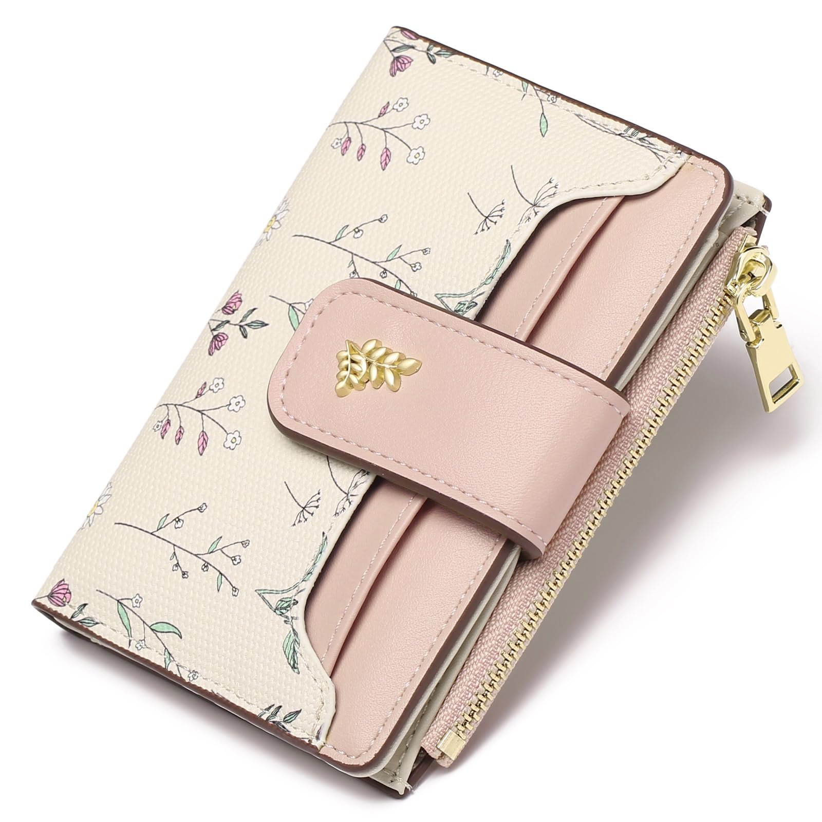 Кошелек GAEKEAO Маленький Женский PU Кожа Розовый (pink-1) Классический, фото №1