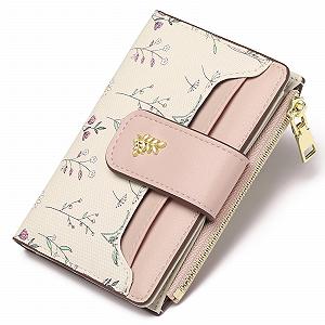 Кошелек GAEKEAO Маленький Женский PU Кожа Розовый (pink-1) Классический - Фото 1