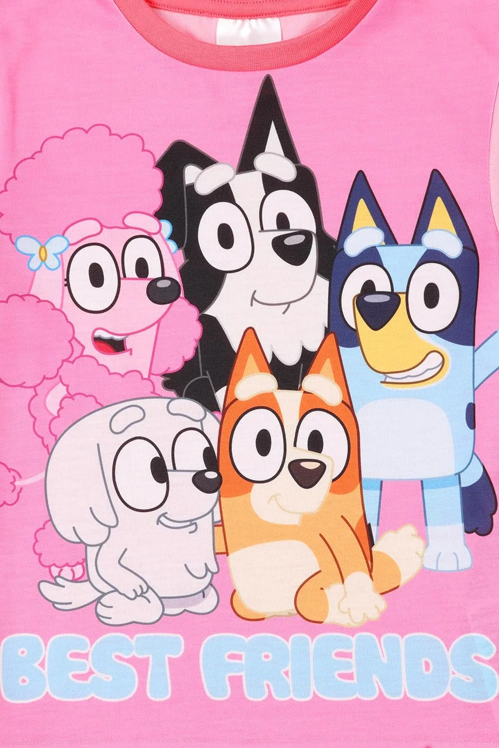 Піжамний набір Bluey Для дівчаток Найкращі друзі Довгий, фото №3 Піжамний набір Bluey Для дівчаток Найкращі друзі Довгий, фото №3