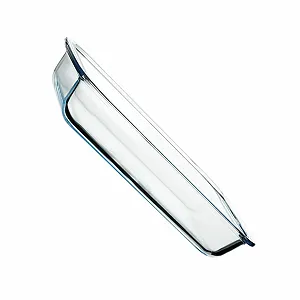 Форма для выпечки Garneck стеклянная термостойкая с двойными ручками для духовки и микроволновой печи - Фото 1