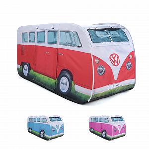 Игровая палатка Volkswagen T1 Bulli Bus 165 см (Передняя часть автобуса/Красный) - Фото 1