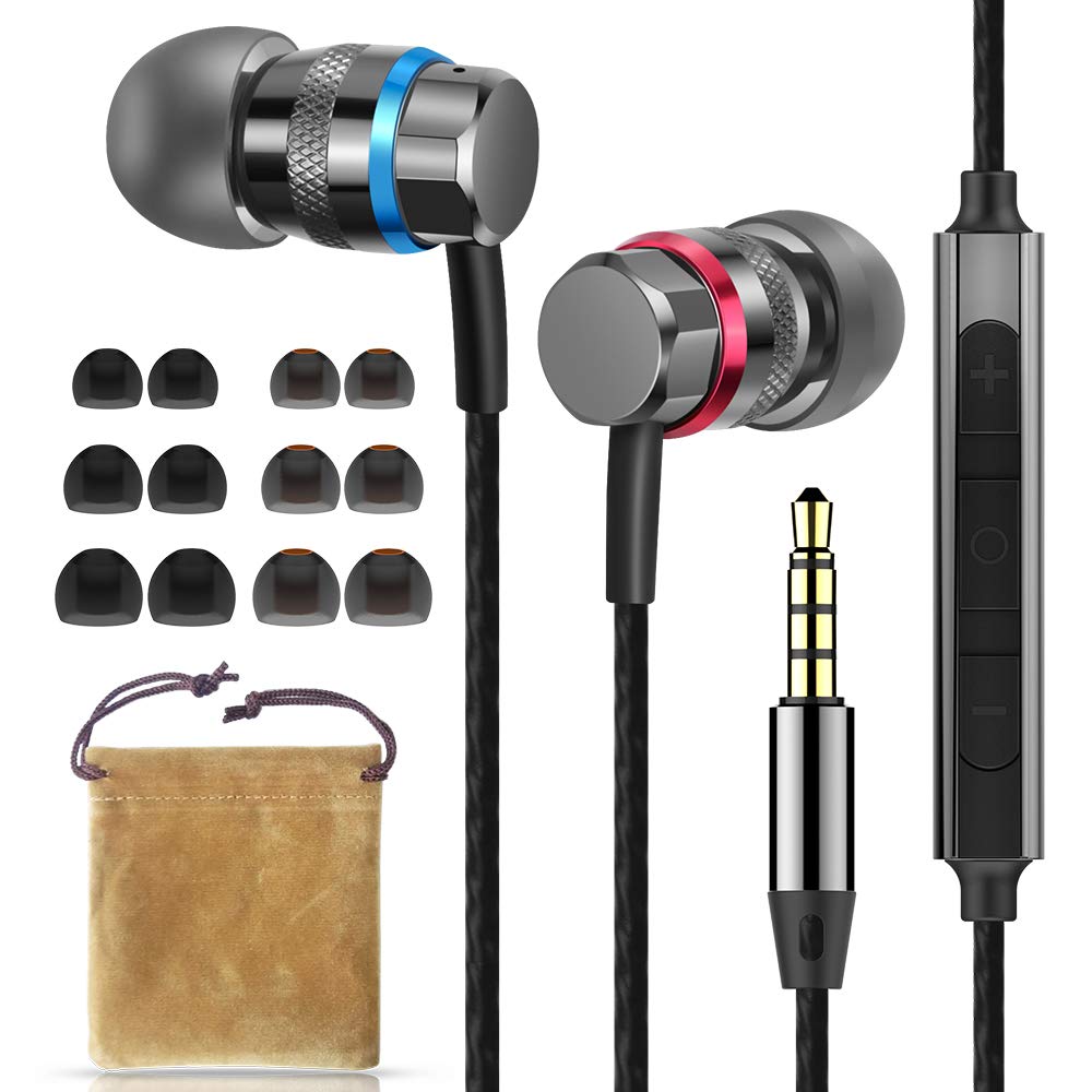 Вставные HIFI WALKER A1 Наушники Кабель с Микрофоном и Регулировкой Громкости HiFi Стерео Изоляция Шума Комфортные Насыщенные Басы Наушники с 3.5 мм Разъёмом, фото №1