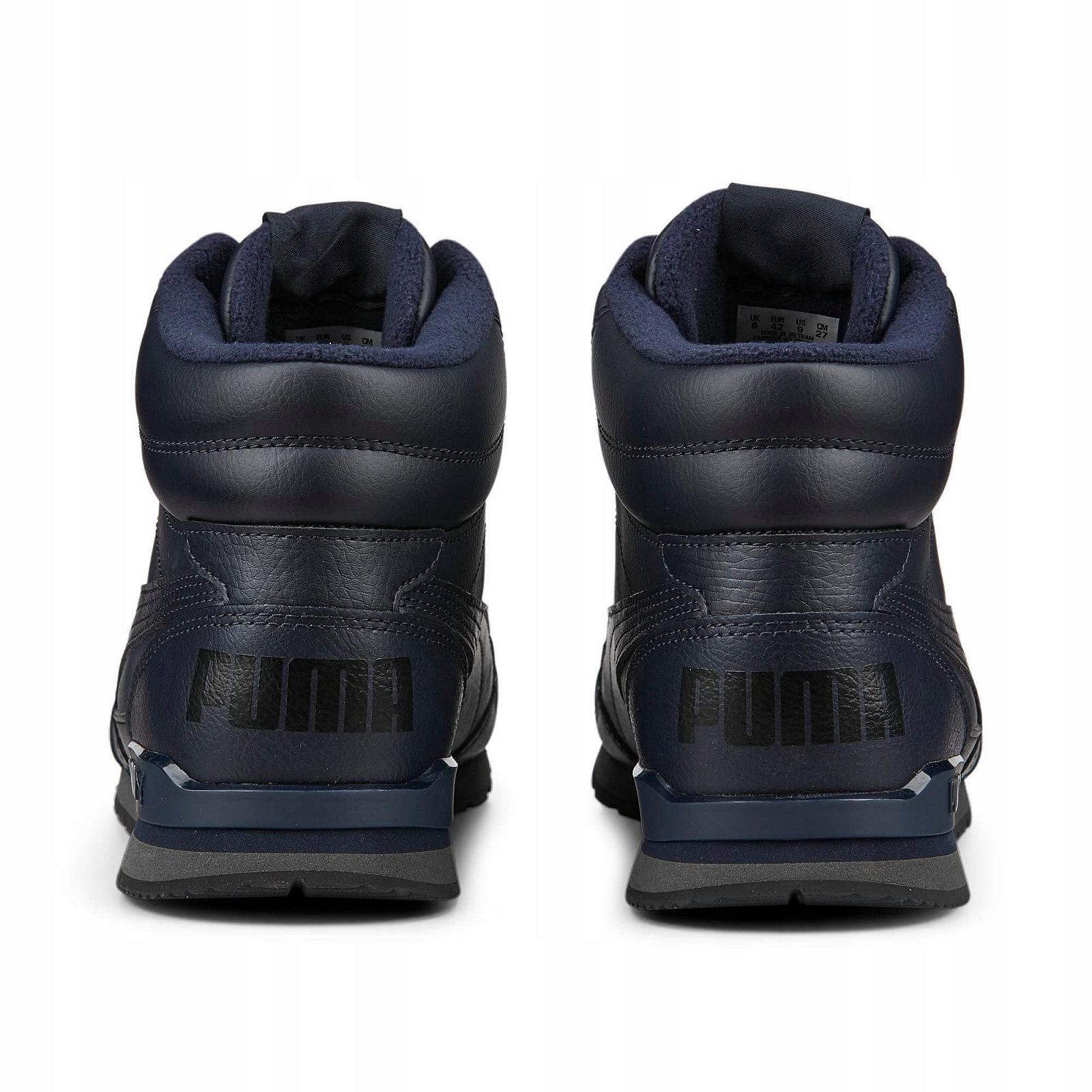 Кроссовки PUMA ST Runner v3 Mid L Parisian Night темно-синие (387638 04), утепленные, фото №4