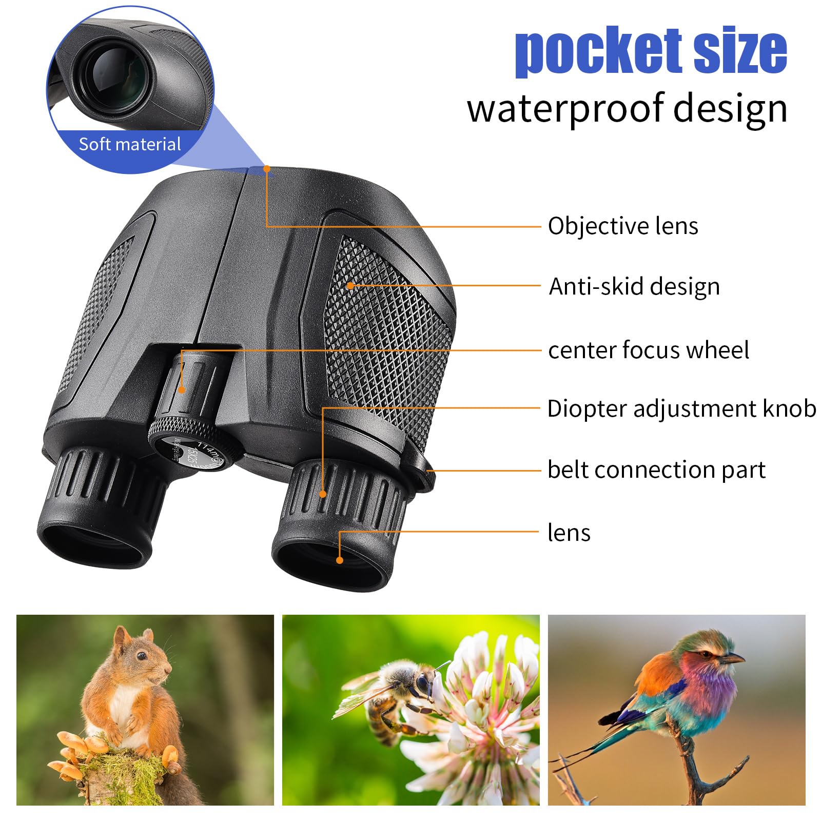 Міні Бінокль 15x25 Компактний, фото №2 Міні Бінокль 15x25 Компактний, фото №2