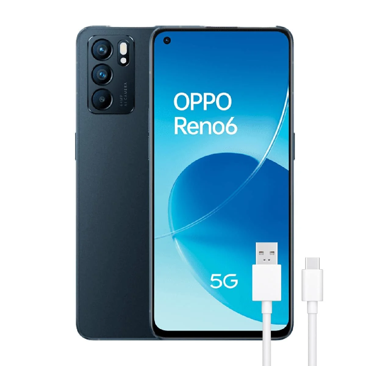 Смартфон OPPO Reno6 5G Dual 8GB RAM 128ГБ Сияющий черный, фото №1 Смартфон OPPO Reno6 5G Dual 8GB RAM 128ГБ Сияющий черный, фото №1