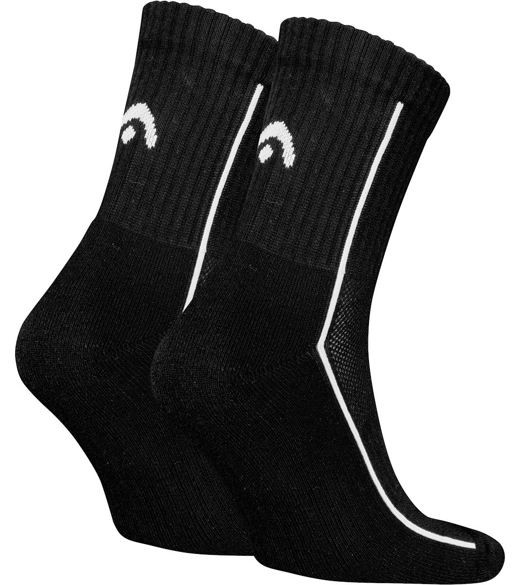 Шкарпетки Head ALL SPORTS PERFORMANCE SHORTCREW 2P Чорний  39-42, фото №2
