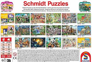 Набор пазлов Schmidt Spiele 56215 Пожарная команда и полиция 3 x 24 детали Голубой synthetic.ua - Фото 1