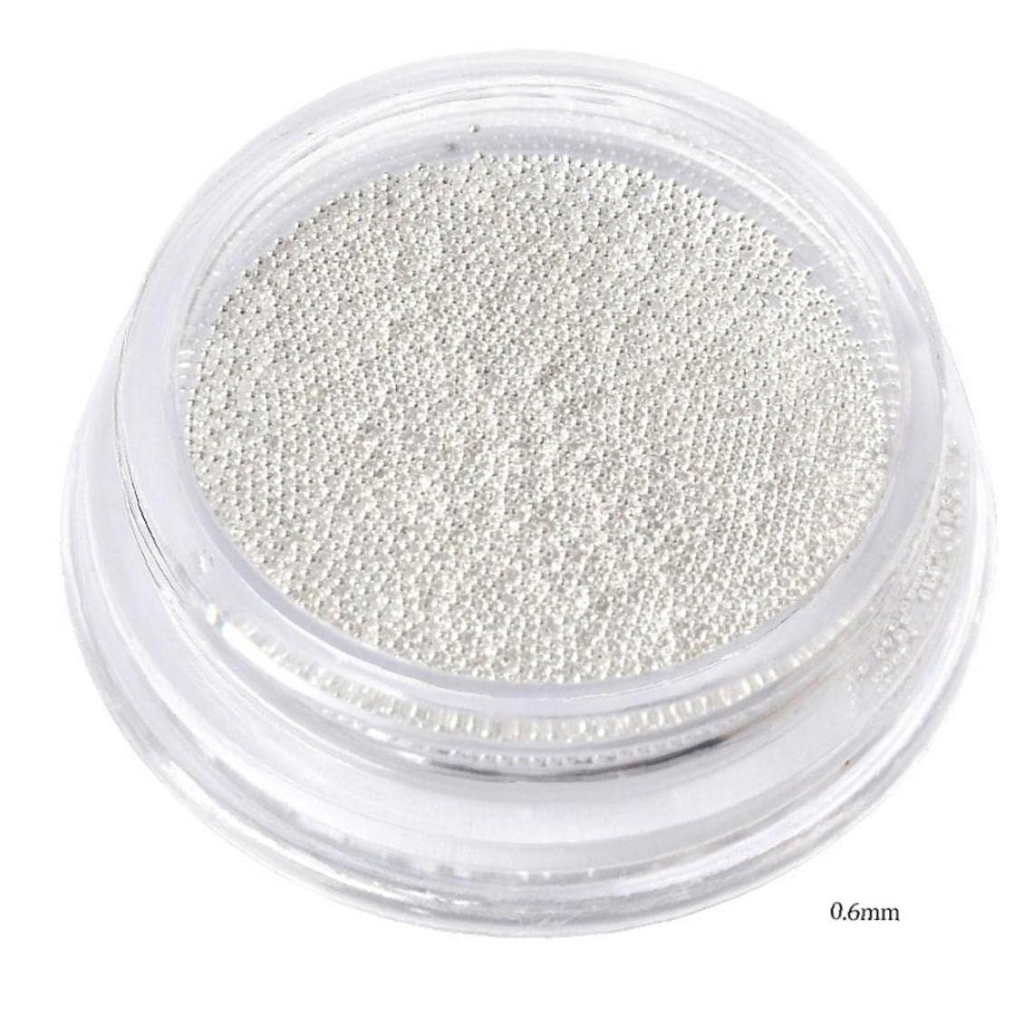 Украшения для ногтей Бисер из нержавеющей стали Мини 0.6 мм Розовое золото, фото №4