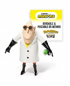 Колекційна фігурка BendyFigs The Noble Collection Minions Dr Nefario 18.5 см - Фото 1