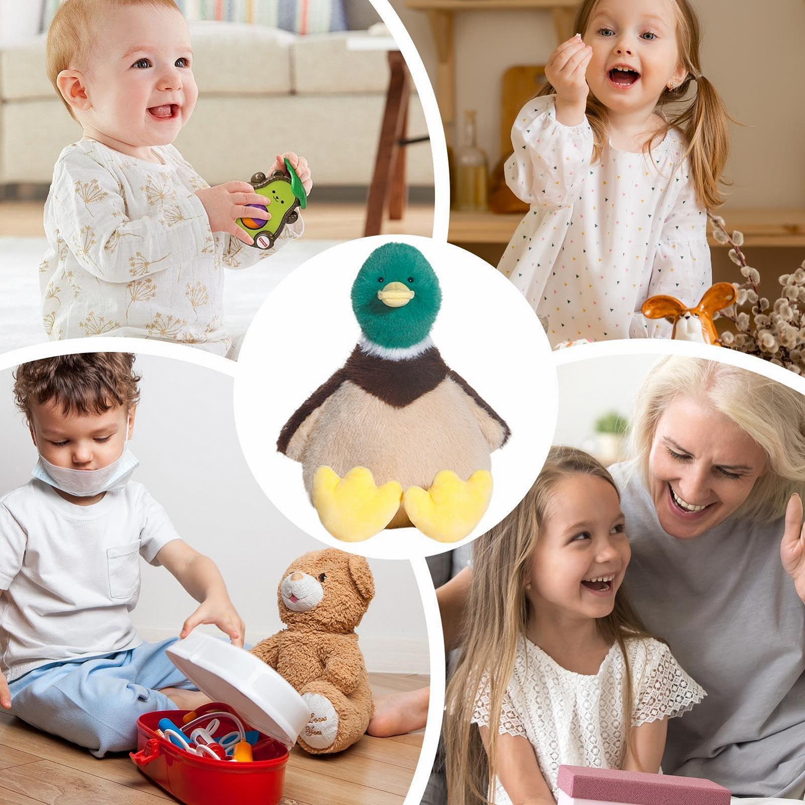 Плюшевий Kаченя М'яка Cплющена Іграшка, фото №4