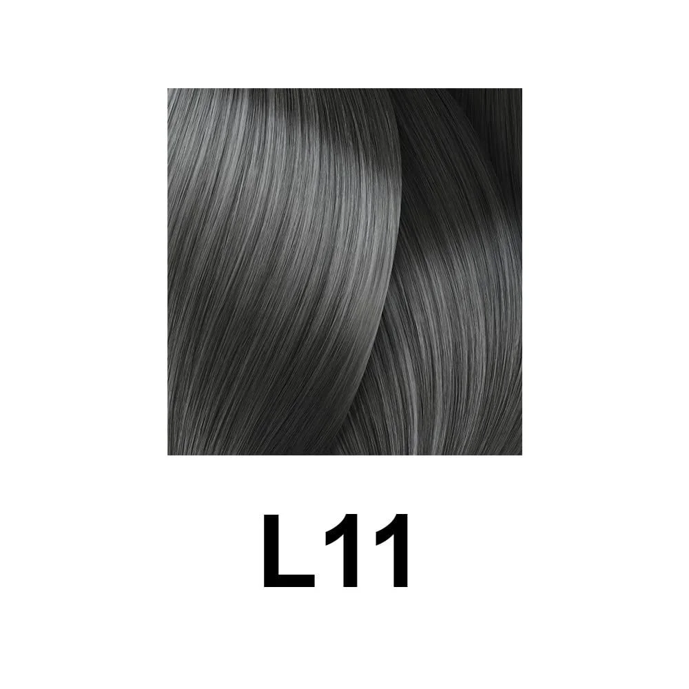 Фарба для волосся L'Oreal Majirel Metallics -,11 Deep Ash -Greys,Silver 50 мл, фото №5 Фарба для волосся L'Oreal Majirel Metallics -,11 Deep Ash -Greys,Silver 50 мл, фото №5