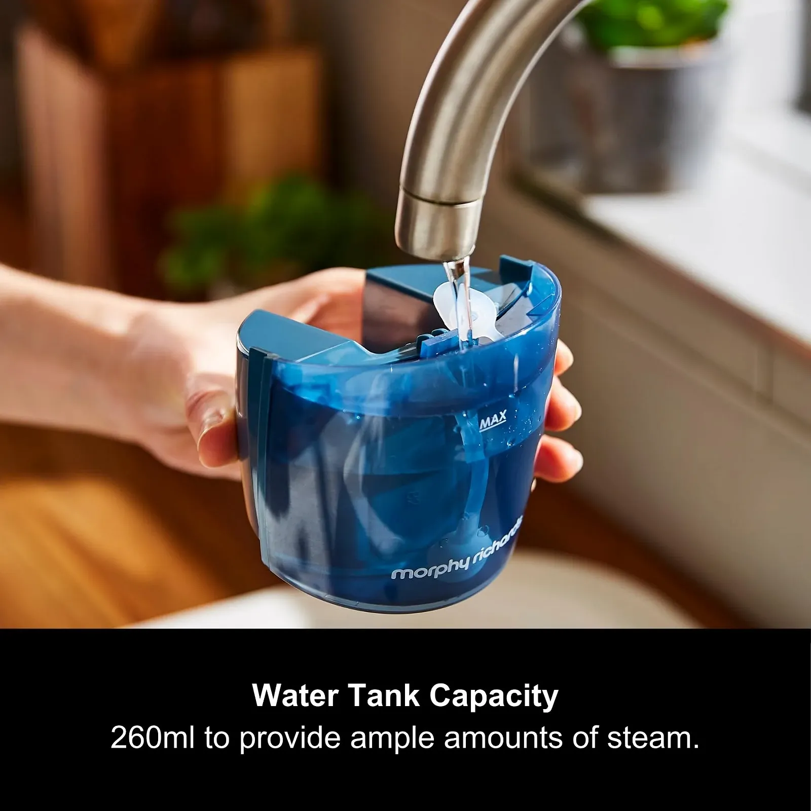 Вертикальный отпариватель Morphy Richards 361000 1750 Вт Белый/Голубой, фото №3