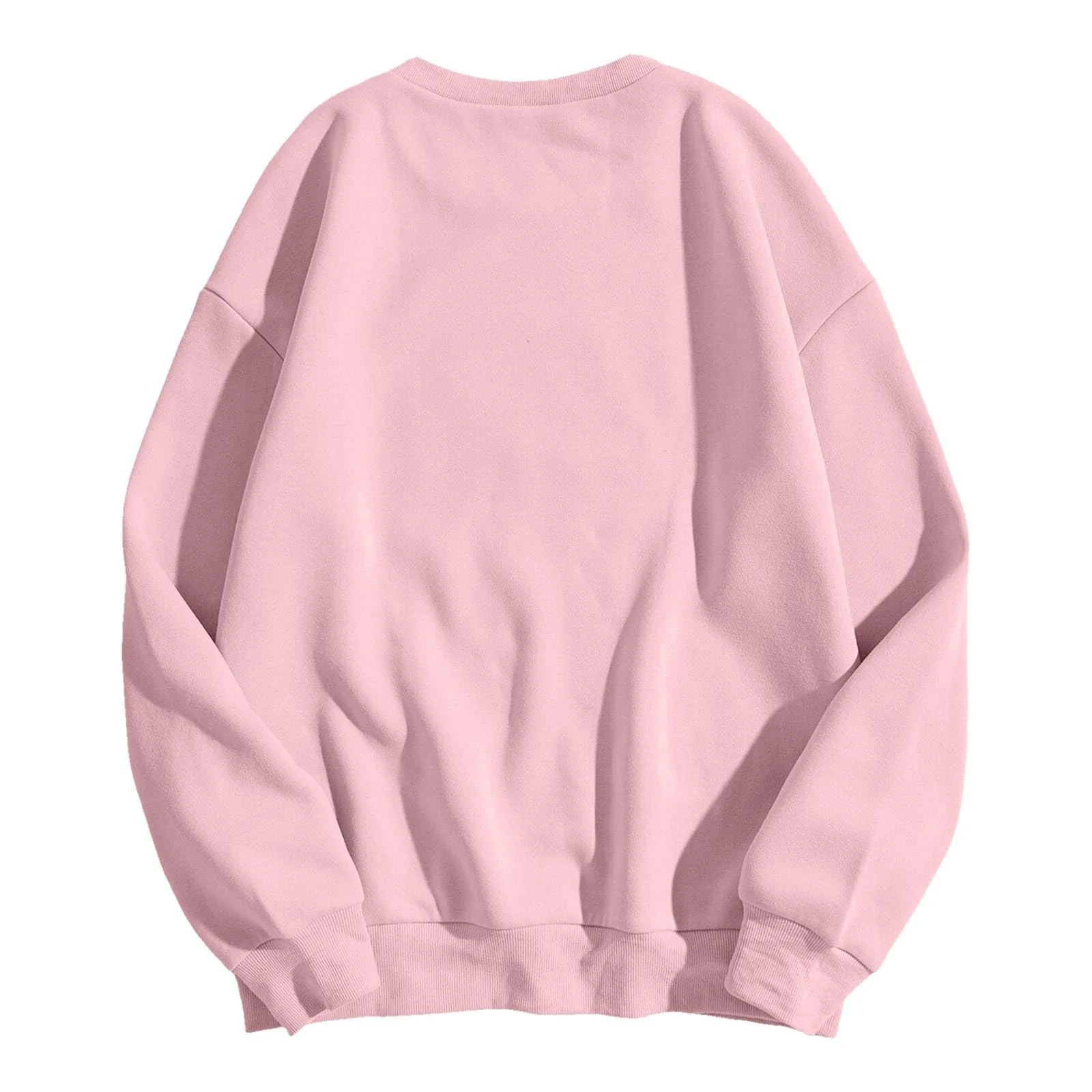 Женский свитшот с принтом Los Angeles, хлопок, длинный рукав, круглый вырез, однотонный, легкий, фото №5