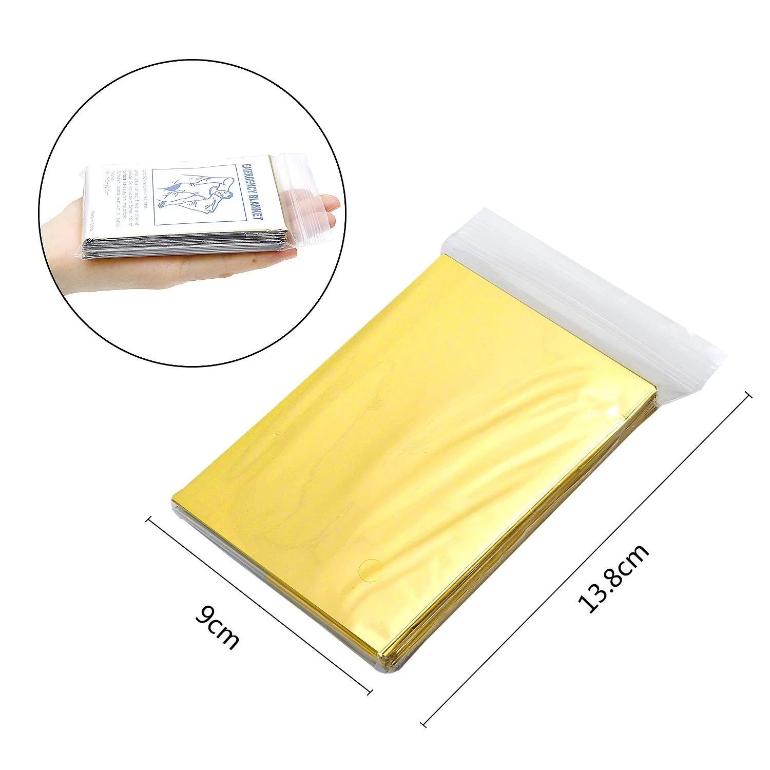 Ковдра Vordas Рятувальна 210 x 160 см (6 шт.), фото №5