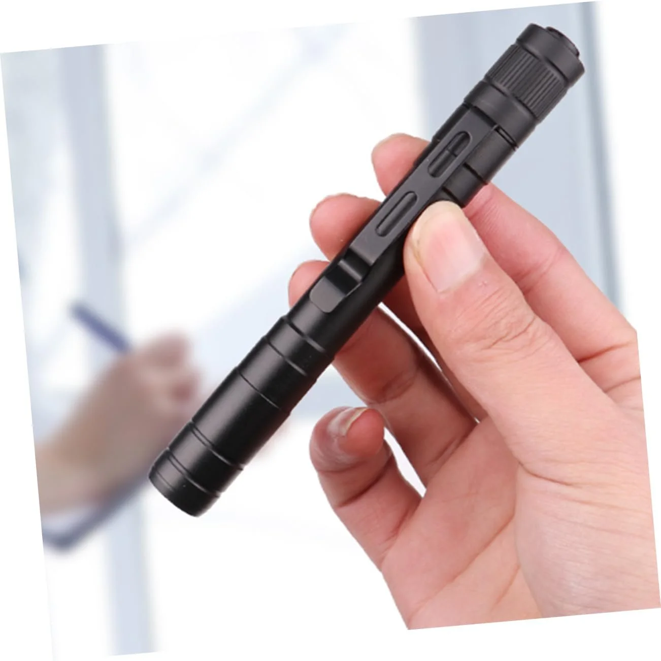 Ліхтарик Ручка HOMSFOU Подвійне Джерело Світла LED Теплий Білий та Жовтий, фото №8