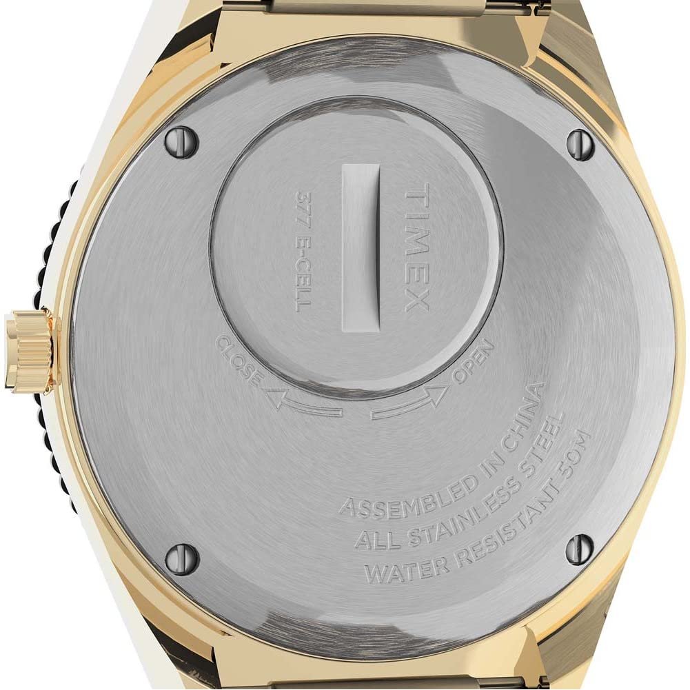 Часы Timex Q Stainless Steel Case Rose Gold 36 мм, розовое золото, фото №5