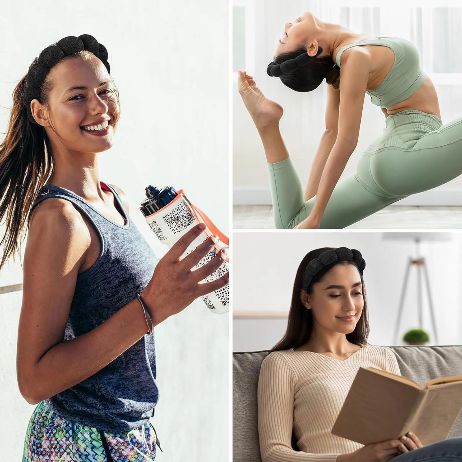 Обруч на голову Wolken Soft для волос, фото №3