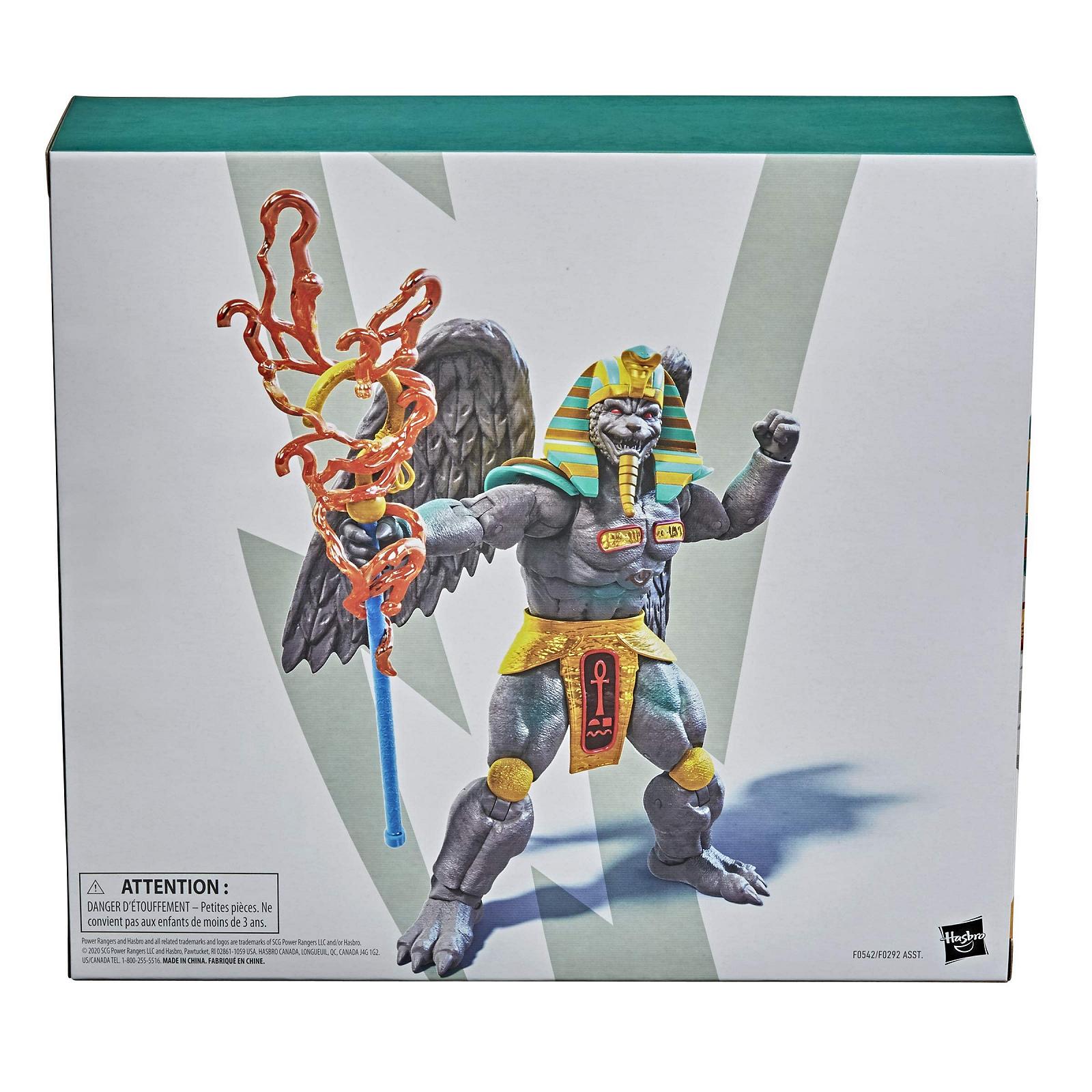 Фигурка Power Rangers Mighty Morphin King Sphinx Lightning Collection, фото №5