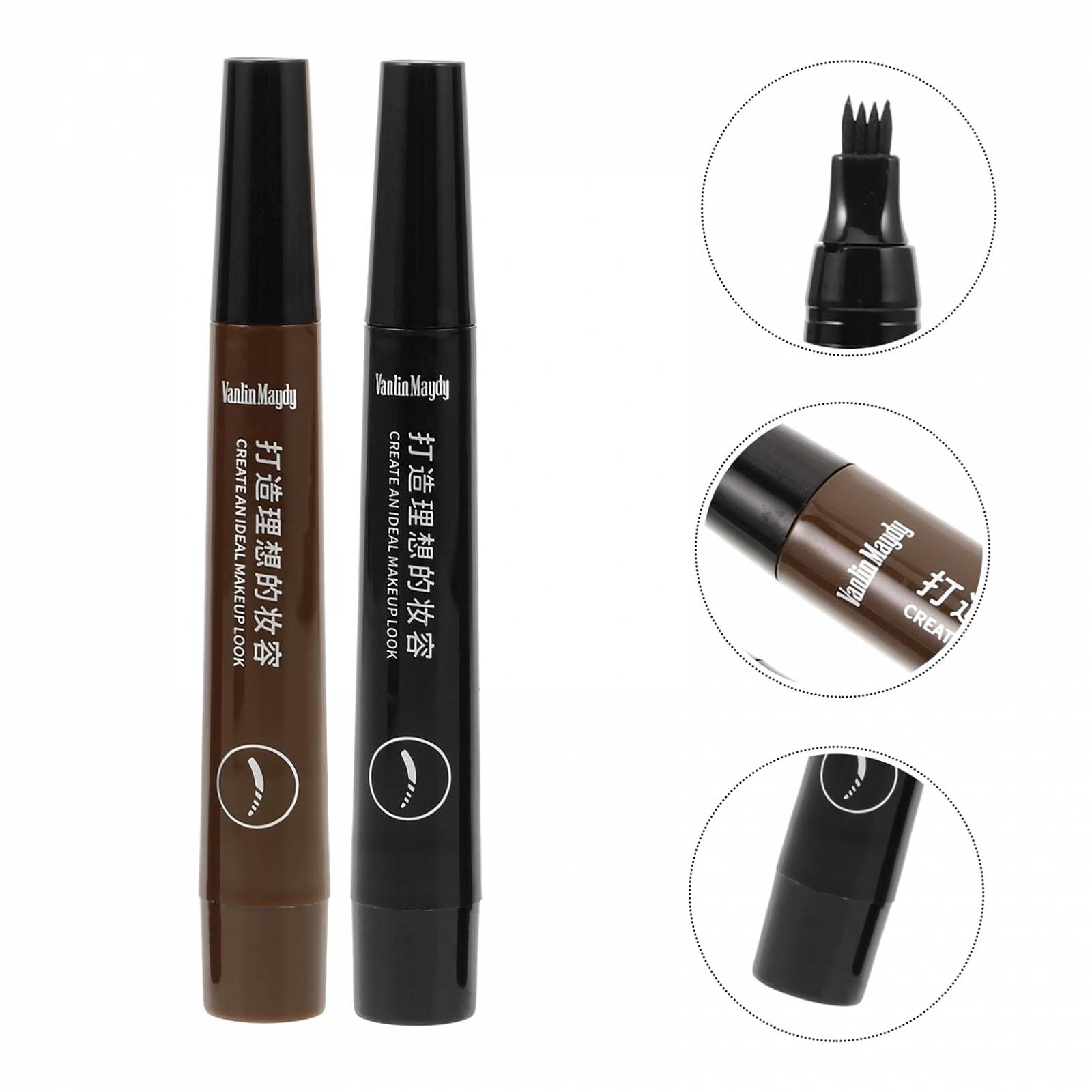 Карандаш для макияжа FOMIYES Pack of 4 темно-коричневый, фото №5 Карандаш для макияжа FOMIYES Pack of 4 темно-коричневый, фото №5