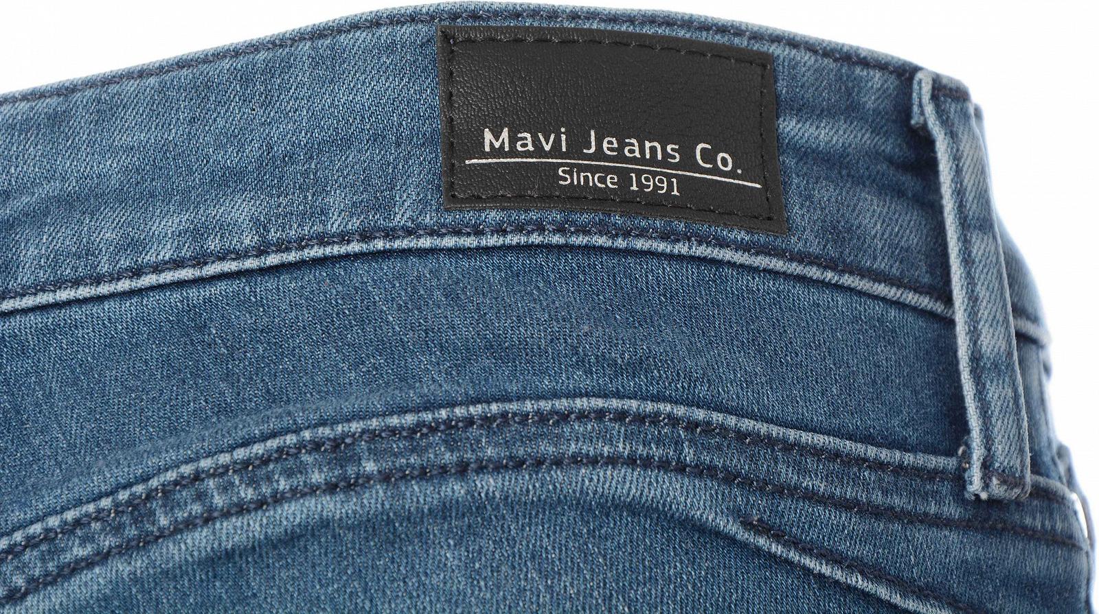 Женские джинсовые штаны MAVI ADRIANA Dark Blue Brushed Glam - 25, фото №8 Женские джинсовые штаны MAVI ADRIANA Dark Blue Brushed Glam - 25, фото №8