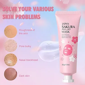 Маска-пленка HASAIKA Сакура, коллагеновая маска-пленка для лица synthetic.ua - Фото 1