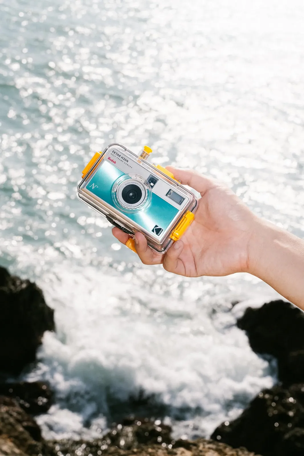 Плівковий фотоапарат KODAK EKTAR H35N 35mm Half Format Green Stripe Premium Set, фото №2