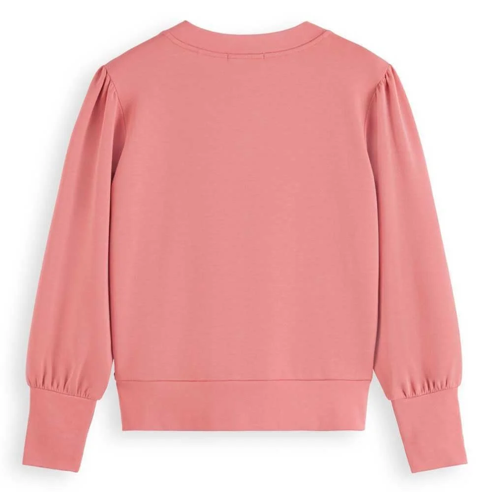 Женская толстовка Scotch & Soda с плиссированной кокеткой и швом, модал, фото №4