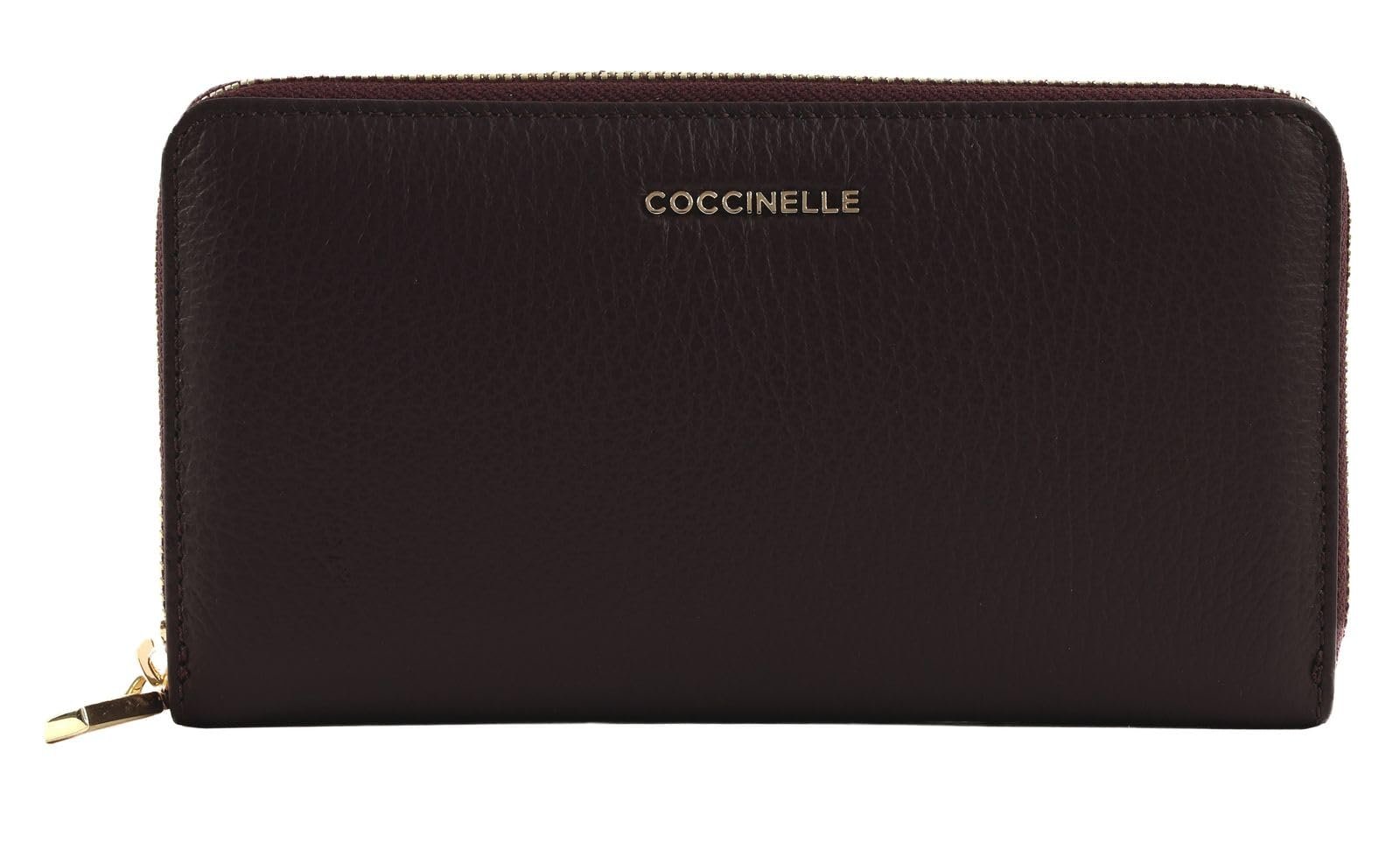 Кошелек Coccinelle Metallic Soft Кожа Prune, фото №3