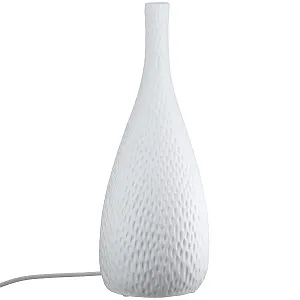 Настільна лампа GILDE Zappo Porcelain Bottle Shape 27 x 12 см White Matt synthetic.ua - Фото 1