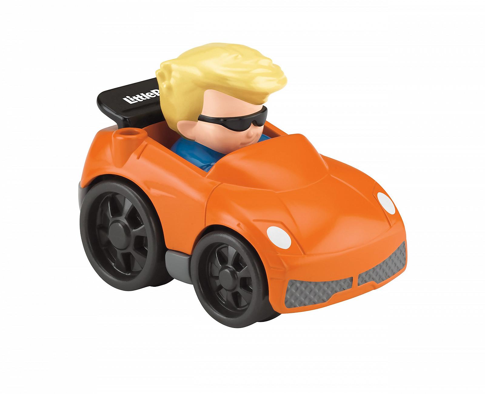 Игрушечный автомобиль Fisher Price Little People Wheelies - Eddie, фото №1