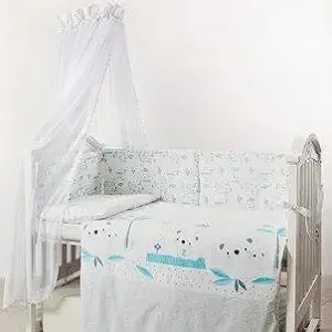 Купить Постельный комплект 6 эл Twins Eco Line New 4091-E-024, Koala mint мятный - Фото 1 Постельный комплект 6 эл Twins Eco Line New 4091-E-024, Koala mint мятный - Фото 1