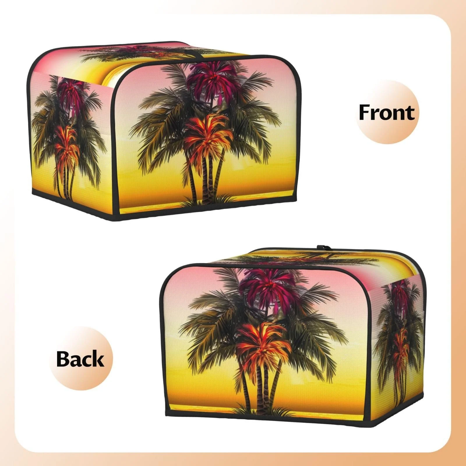 Чохол для тостера на 4 скибочки з двома кишенями Superweiche Ger, фото №6 Чохол для тостера на 4 скибочки з двома кишенями Superweiche Ger, фото №6