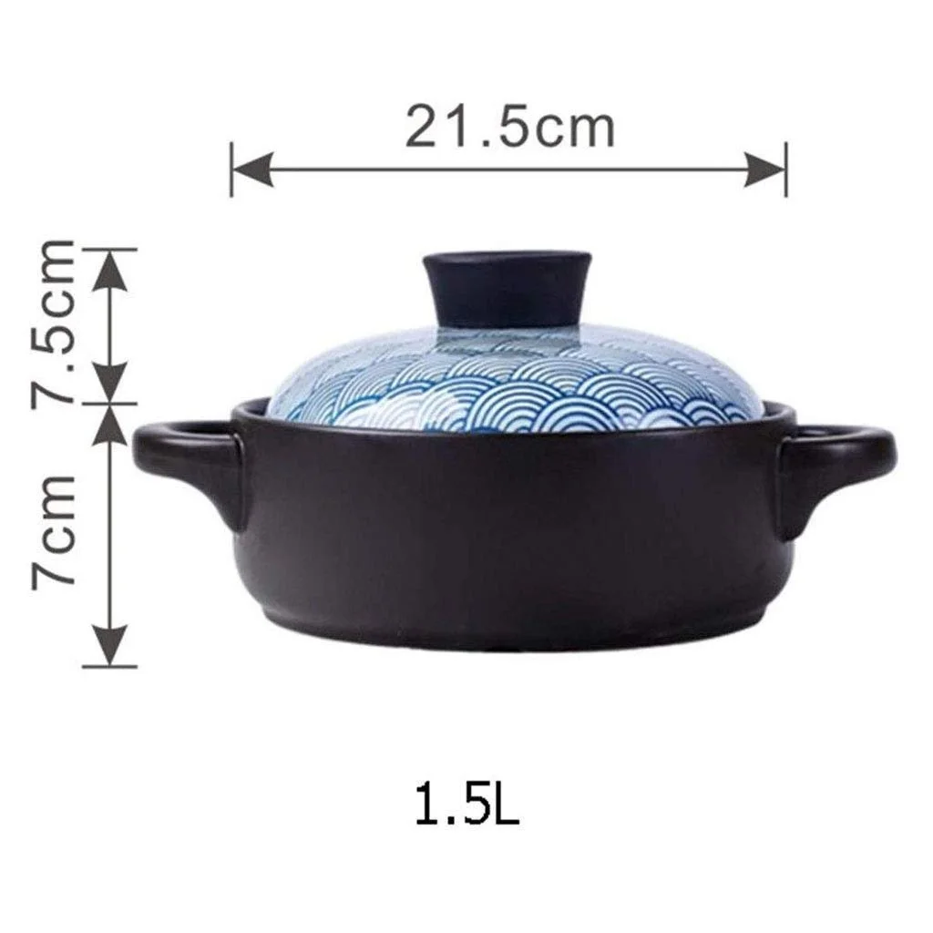 Кастрюля керамическая для запекания жаростойкая, фото №2