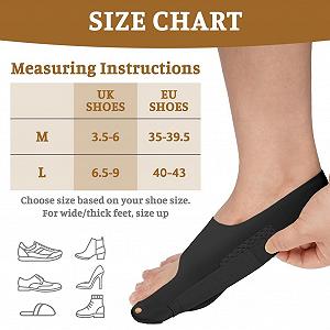 Коректор великого пальця стопи flintronic Hallux Valgus, 2 шт., роздільник для пальців ніг, ціна на synthetic.ua - Фото 1 Коректор великого пальця стопи flintronic Hallux Valgus, 2 шт., роздільник для пальців ніг, synthetic.ua - Фото 1