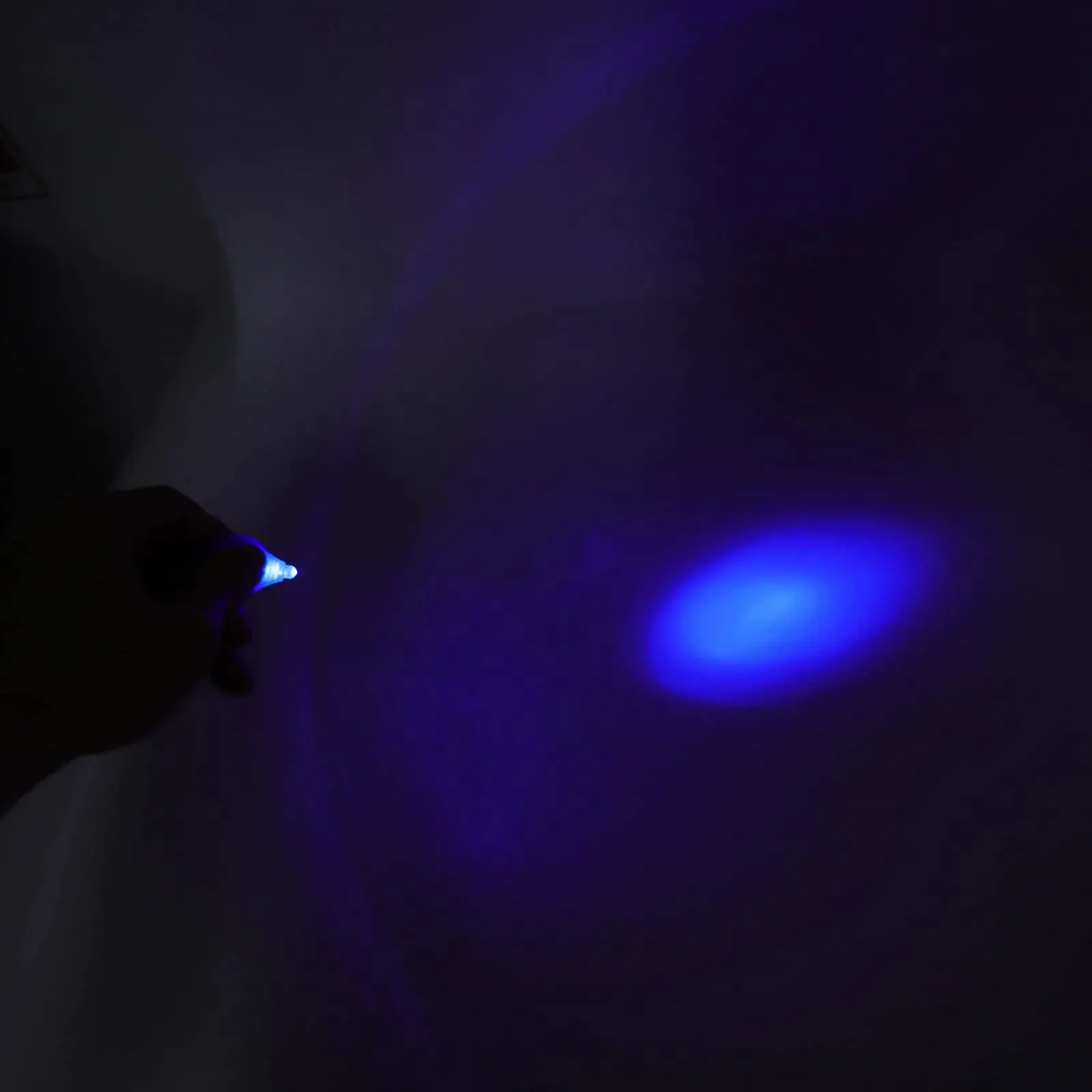 Мини LED фонарик Marhynchus 5шт. для обнаружения ювелирных изделий, портативный ключ-фонарик с высокой яркостью (синий свет), фото №4