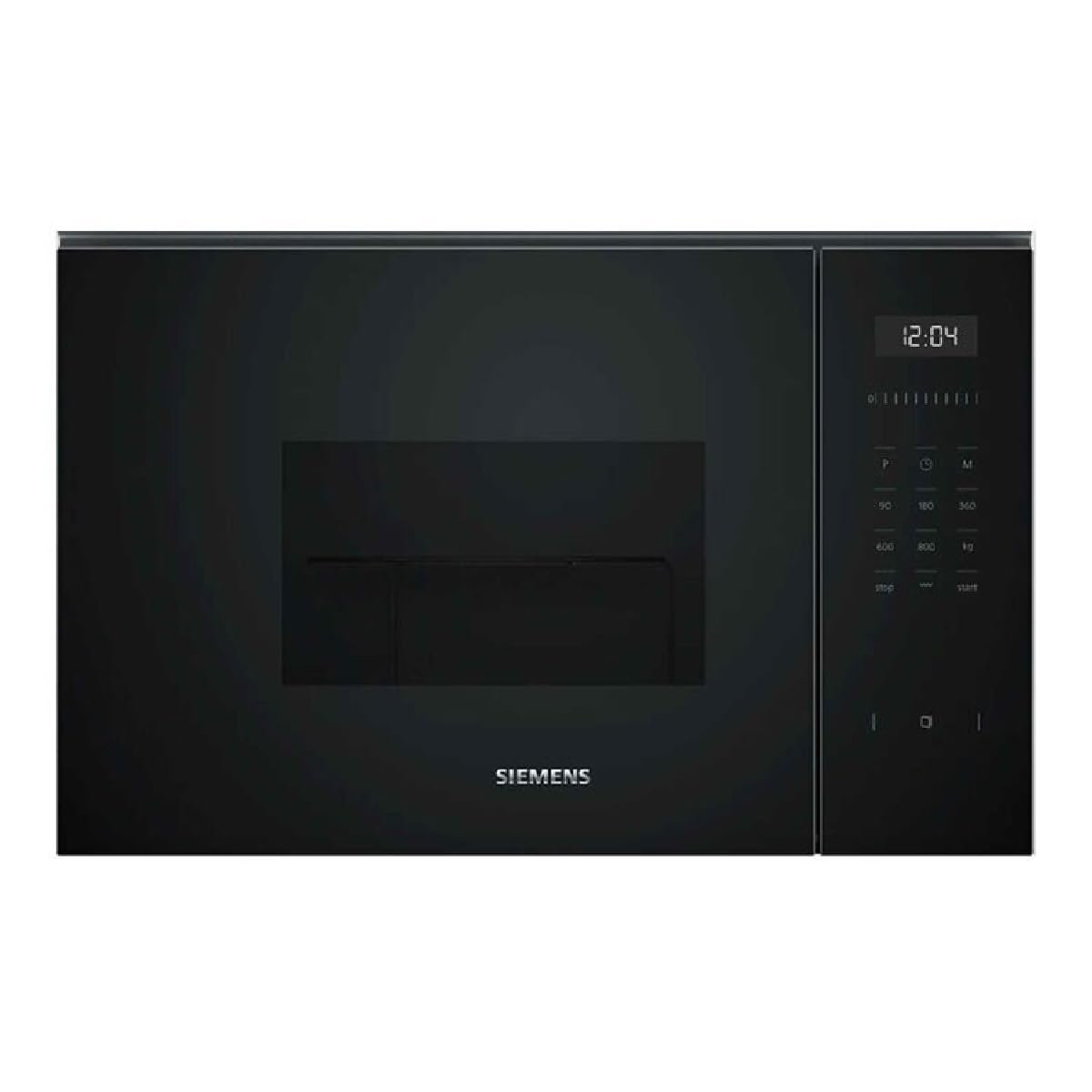 Встраиваемая микроволновая печь Siemens iQ500 BE525LMB1 59 x 38 см с грилем Черная, фото №1