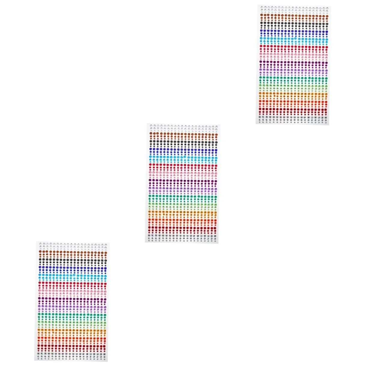 Стрази Наклейки для нігтів Blätter Augen Make-up, фото №1