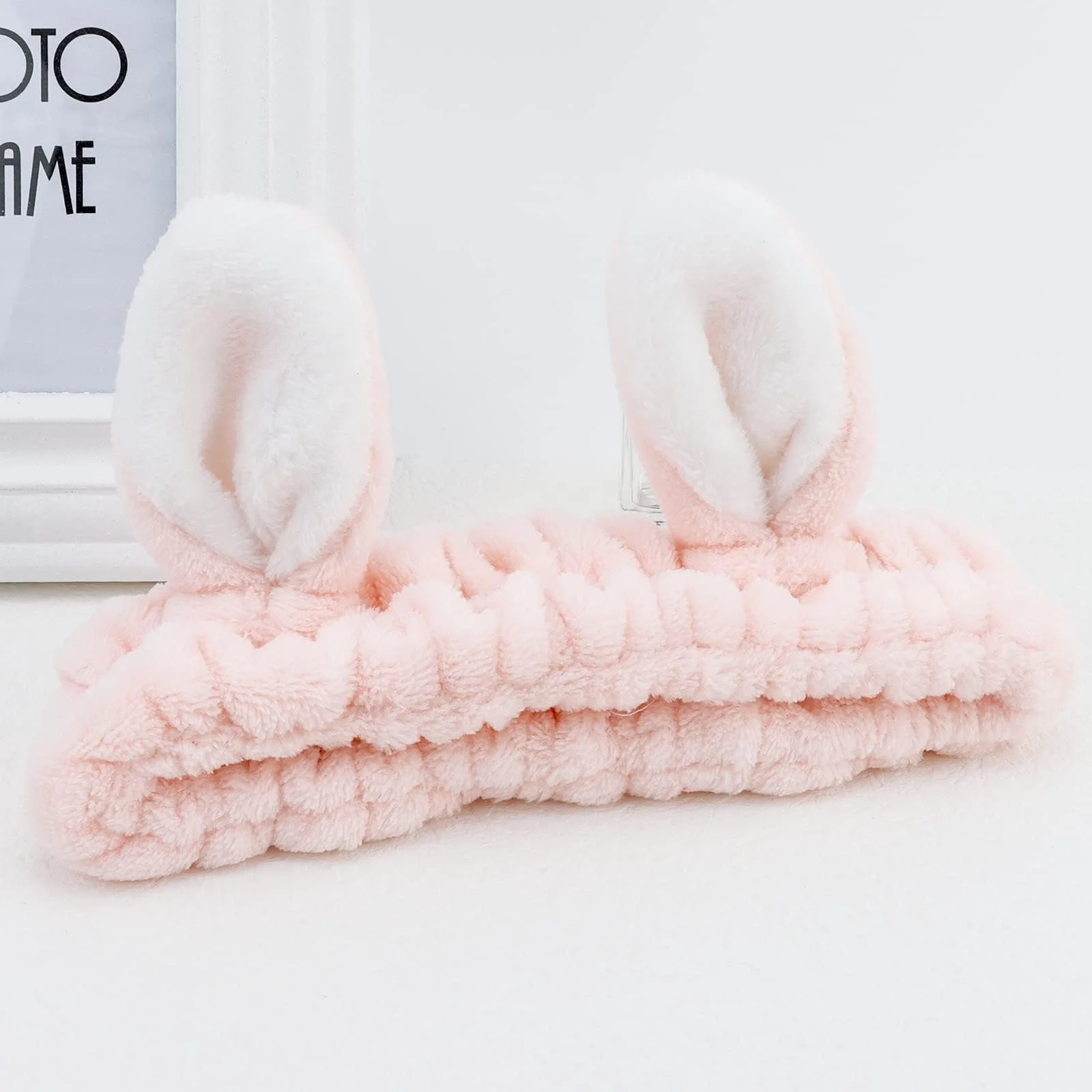 Пов'язка для волосся Зайчикові вушка для макіяжу, 2 шт., фото №6 Пов'язка для волосся Зайчикові вушка для макіяжу, 2 шт., фото №6