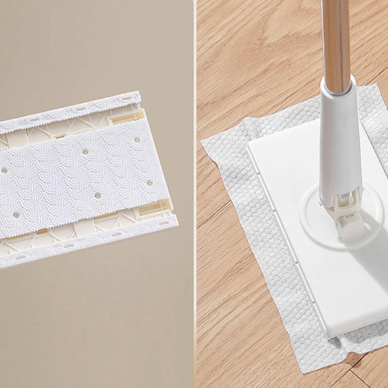 Швабра компактная с автоматической сменой салфетки для твердых полов деревянная, фото №7 Швабра компактная с автоматической сменой салфетки для твердых полов деревянная, фото №7