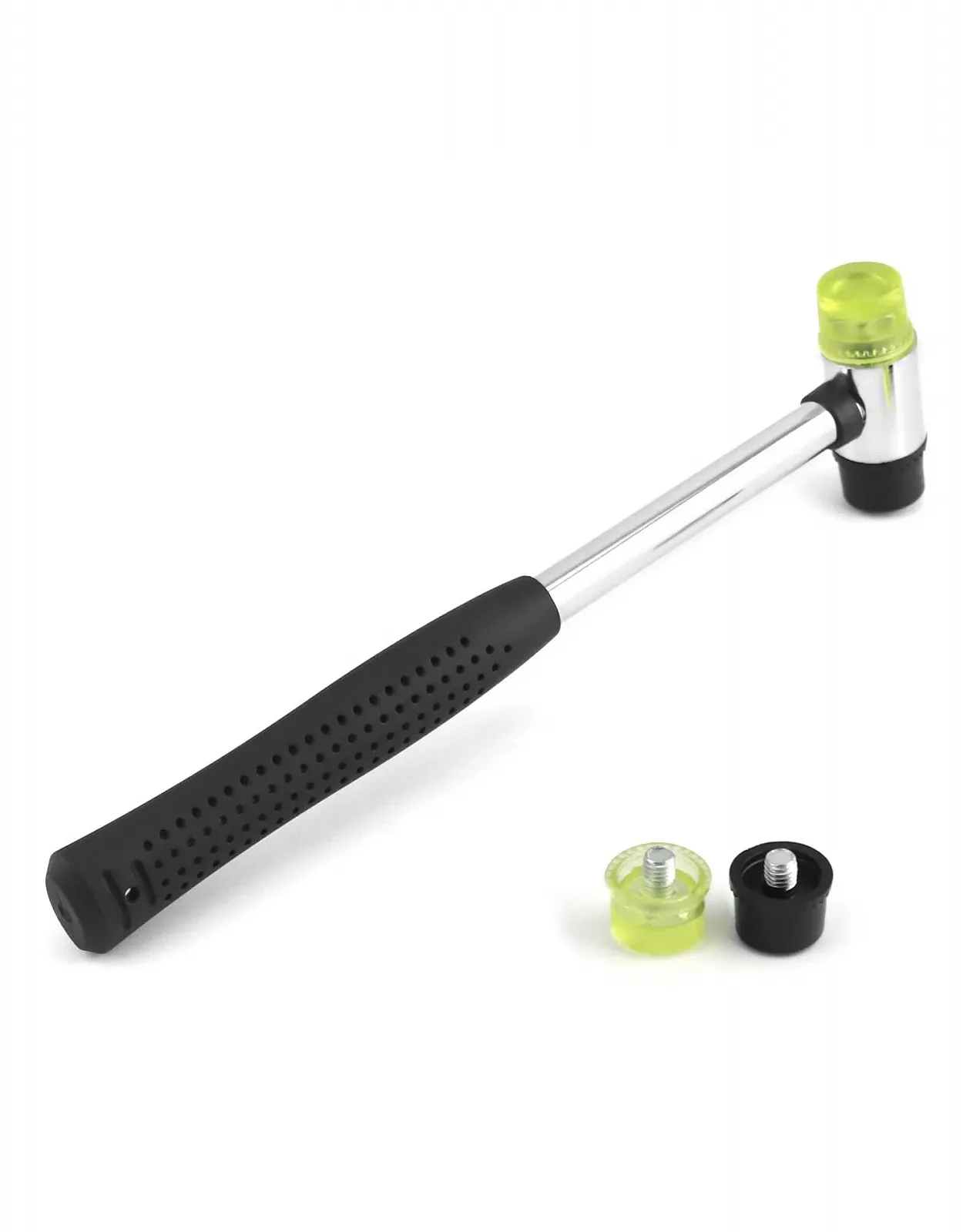 Резиновый молоток QWORK 25 mm с двойной головкой и нескользящей рукояткой, фото №1 Резиновый молоток QWORK 25 mm с двойной головкой и нескользящей рукояткой, фото №1
