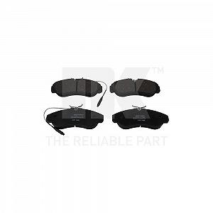 Комплект гальмівних колодок, дискове гальмо NK 229975 для CITROËN FIAT PEUGEOT передній міст - Фото 1