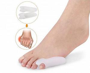 Роздільник для пальців ніг Силіконовий гель (SEBS) для жінок чоловіків дітей 4 шт synthetic.ua - Фото 1