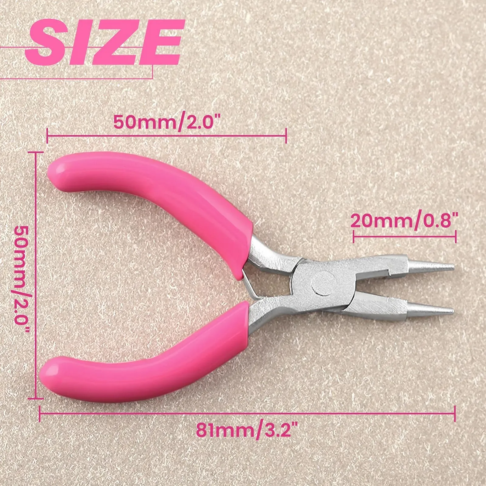 Круглогубцы LEONTOOL Mini 3 Дюйма для изготовления ювелирных изделий, фото №4 Круглогубцы LEONTOOL Mini 3 Дюйма для изготовления ювелирных изделий, фото №4