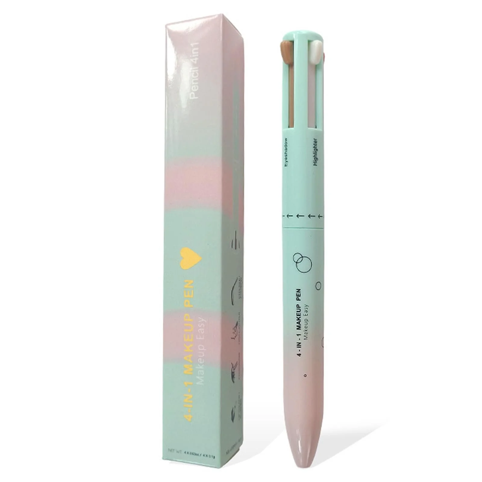 Карандаш для макияжа 4 в 1 Многофункциональный, фото №1